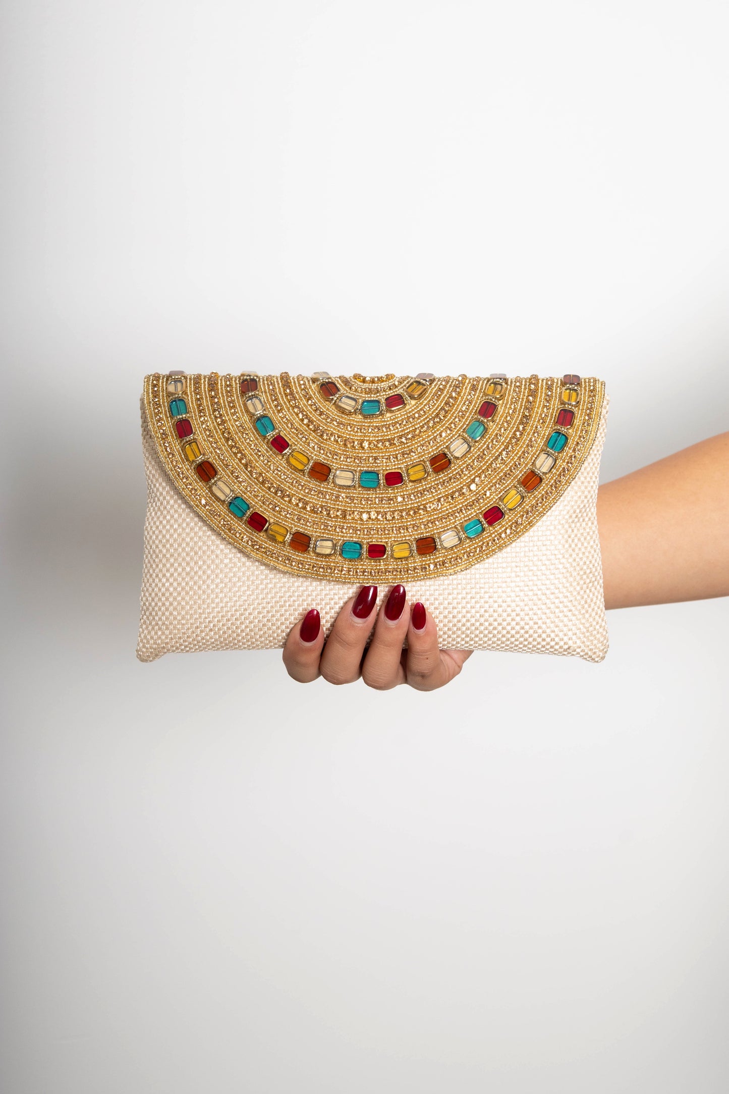 Sunrise Mosaic Clutch