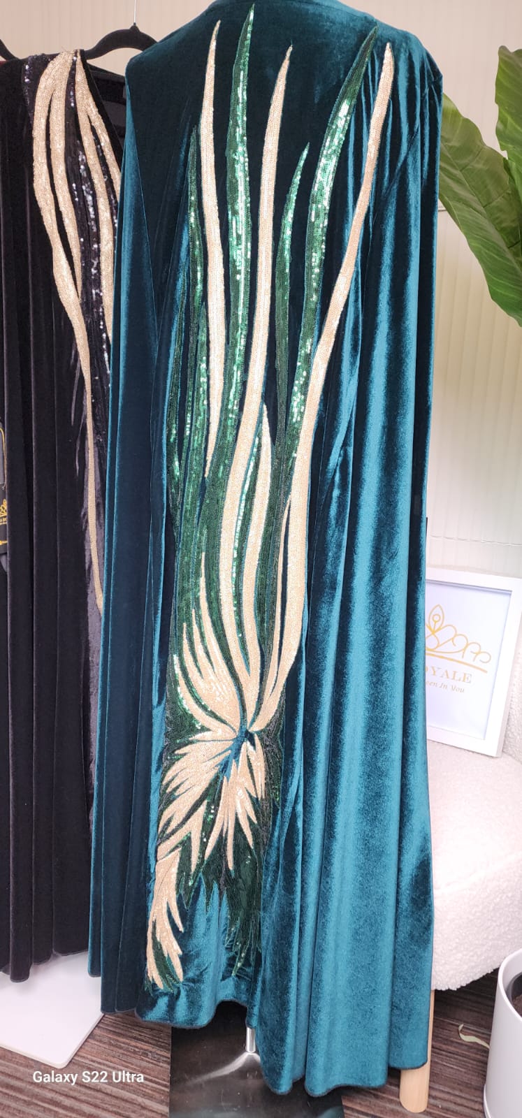 Amira Velvet Cape