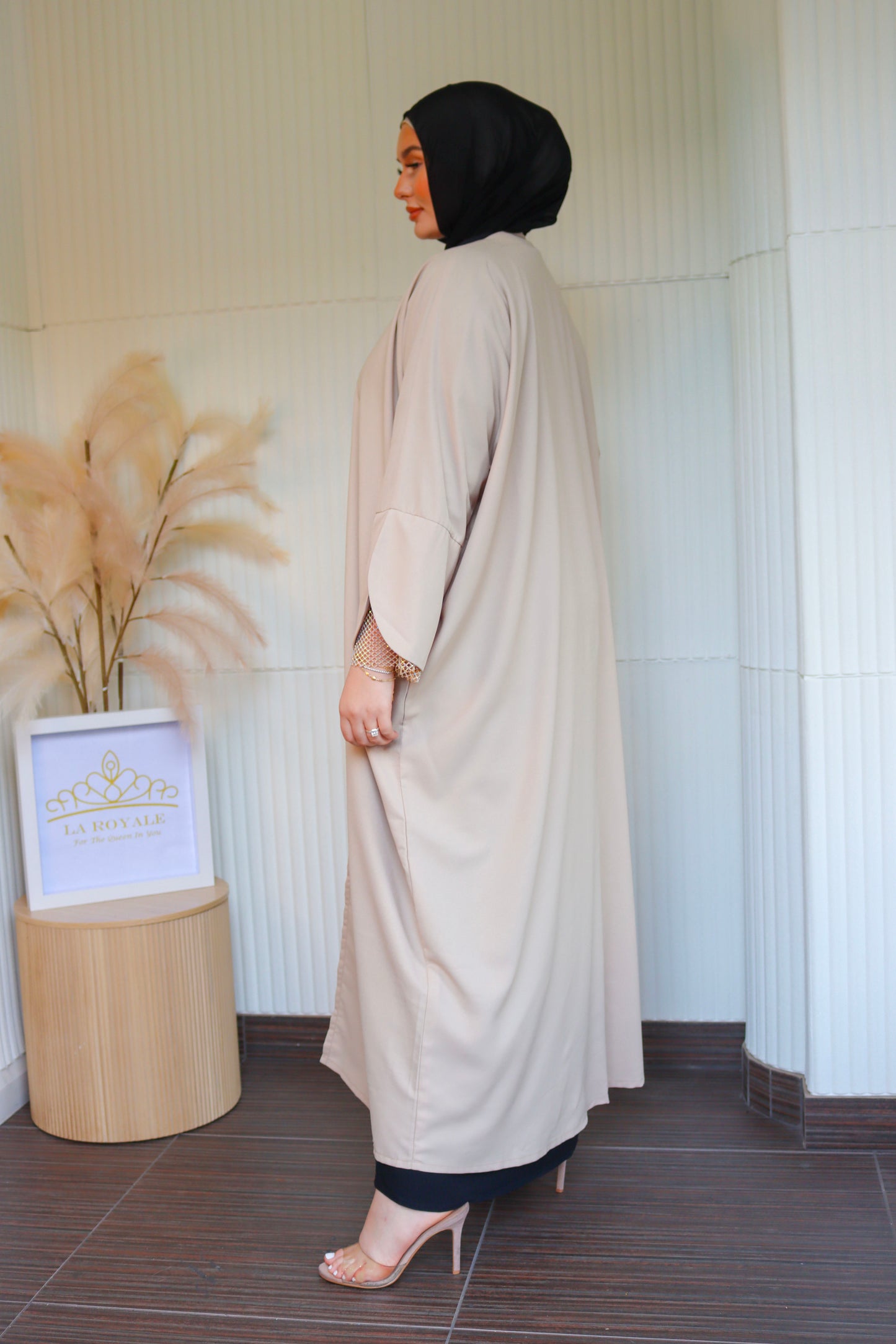 Diamond Sleeve Abaya