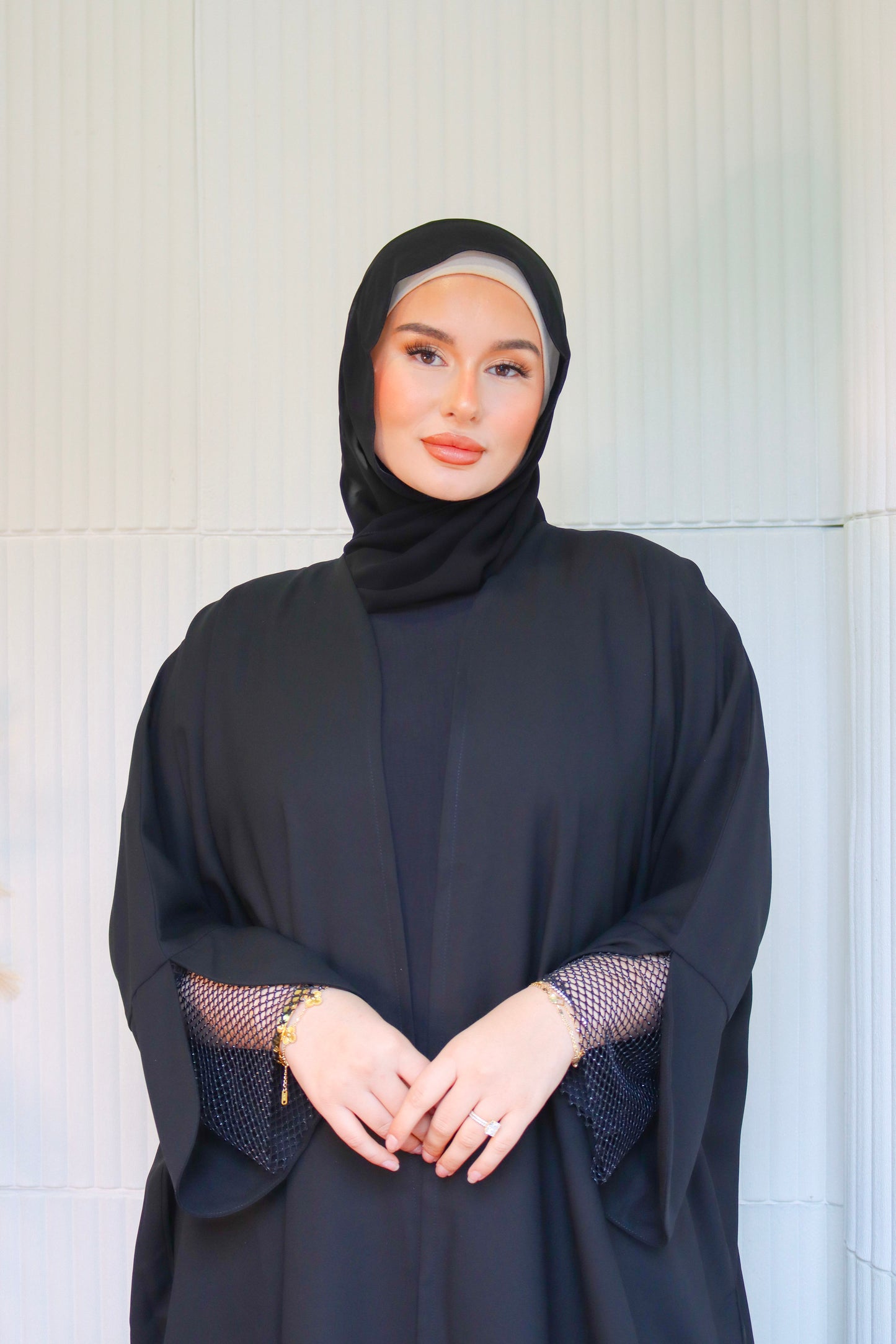 Diamond Sleeve Abaya