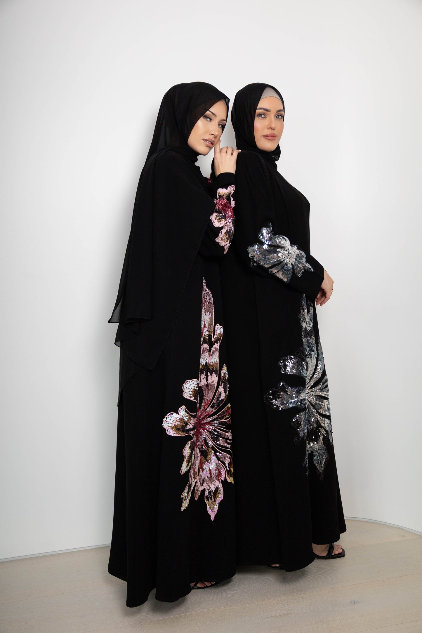 Bloom Abaya – 3-Piece Set