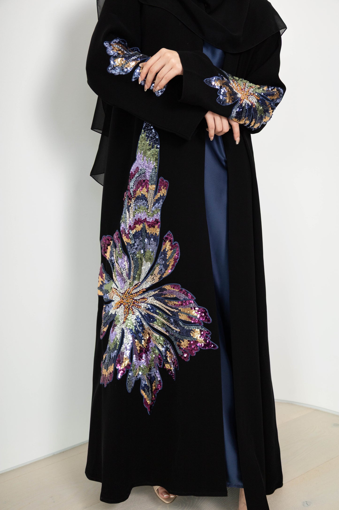 Bloom Abaya – 3-Piece Set