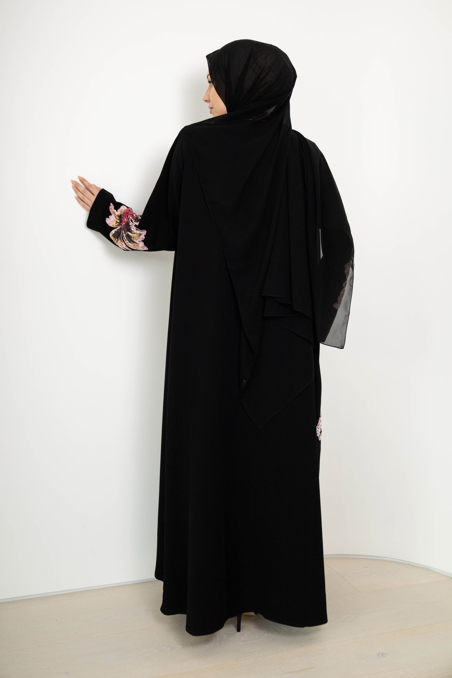 Bloom Abaya – 3-Piece Set