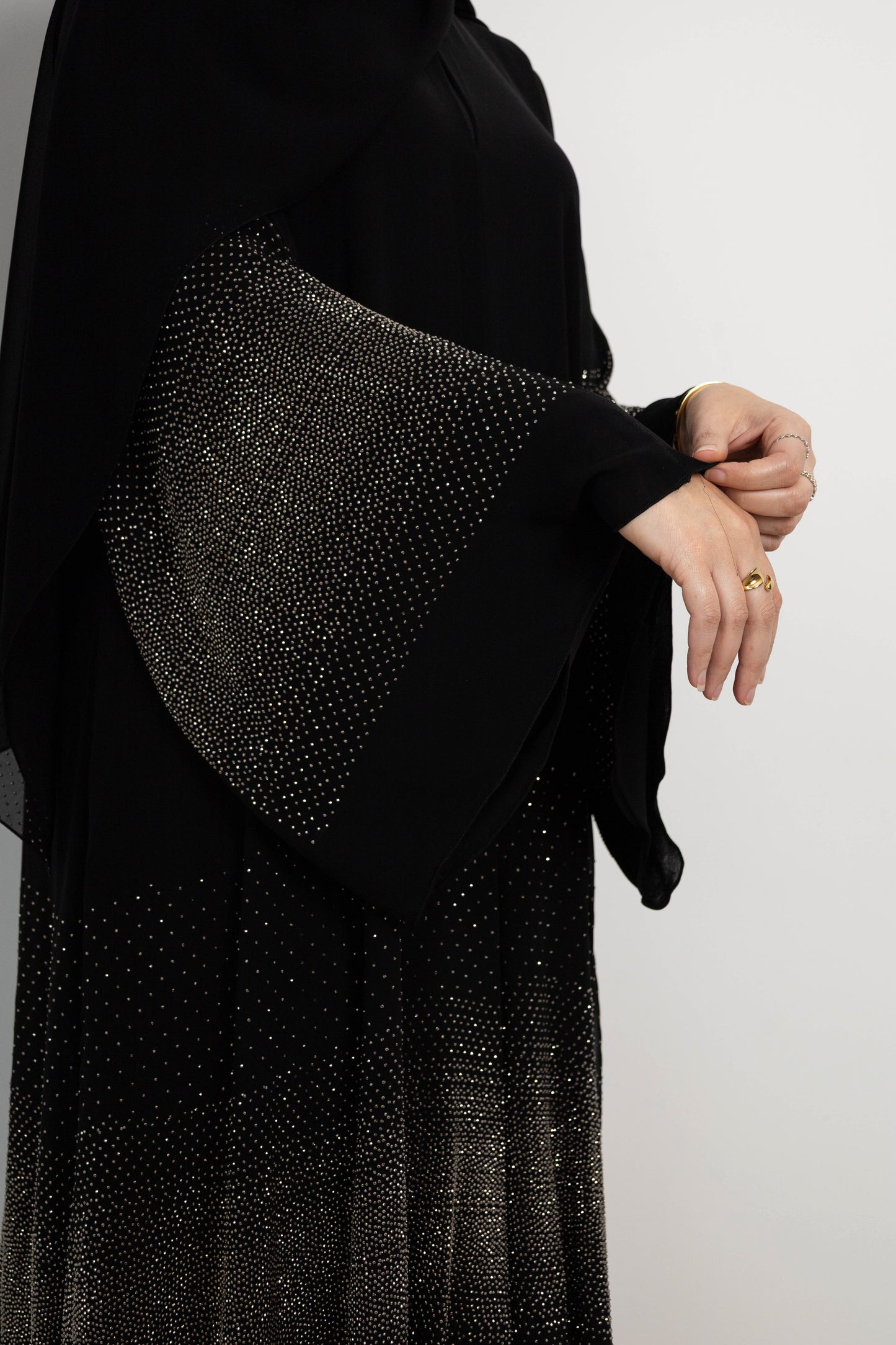 Diamond Dalia Abaya – 2-Piece Set