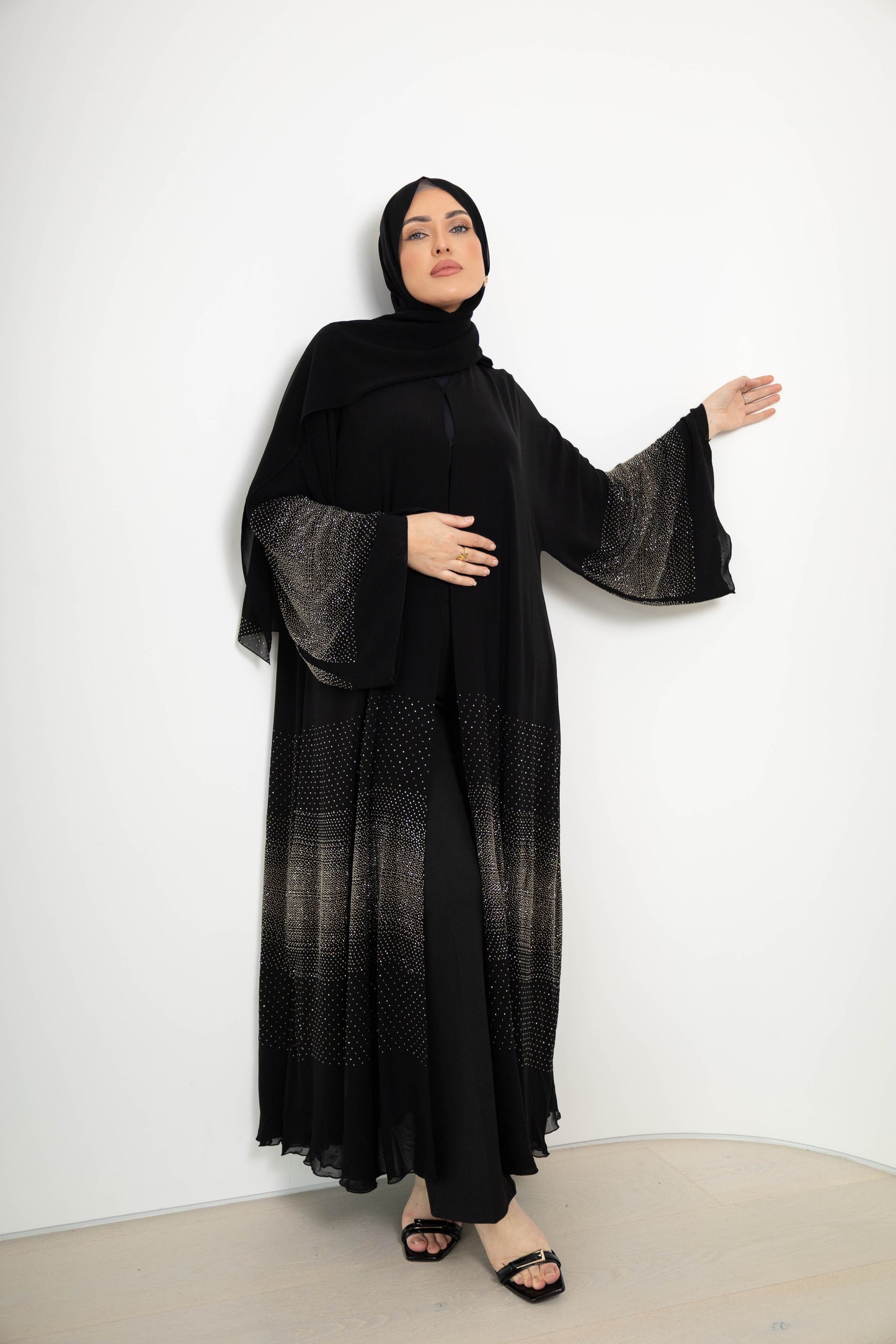 Diamond Dalia Abaya – 2-Piece Set