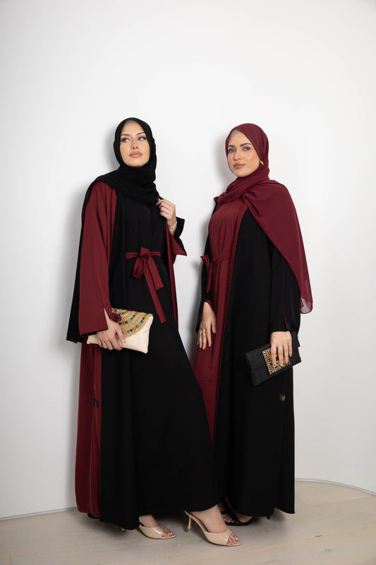 MIRA Double-Sided 4-Piece Abaya Sets