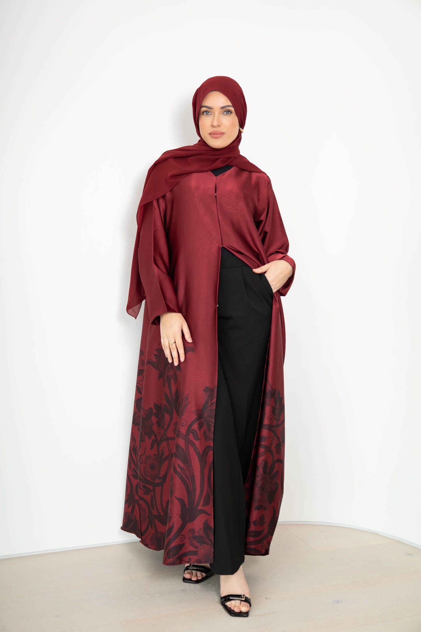 Lujayn Abaya with Scarf