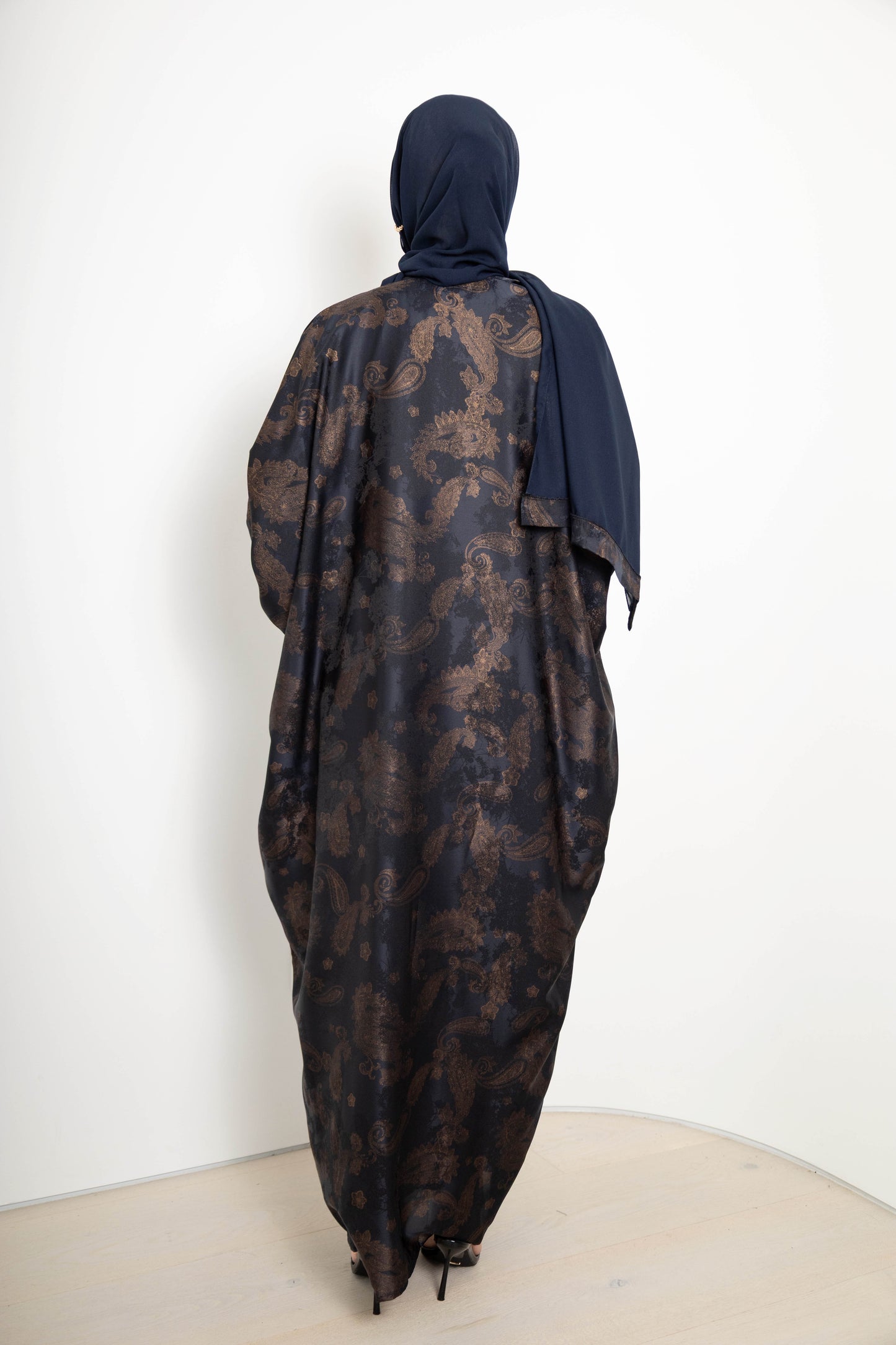 Paisley Abaya, 4 Piece Set