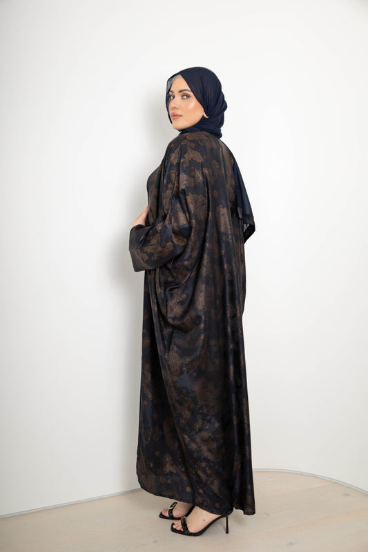 Paisley Abaya, 4 Piece Set