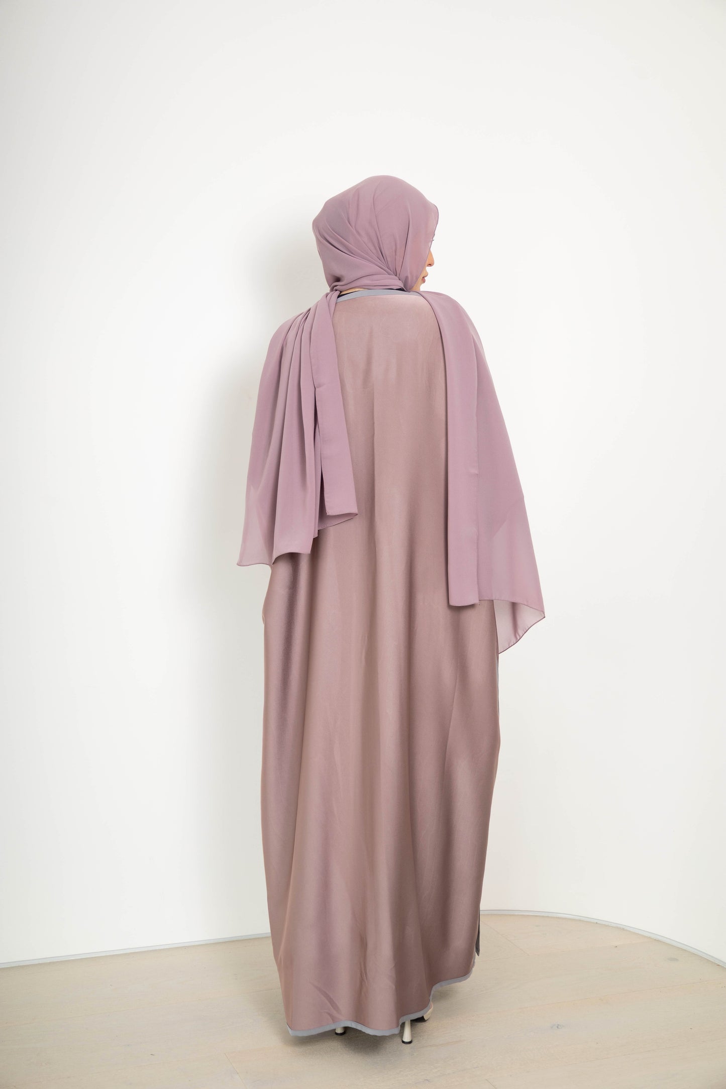 Tasneem Double-Sided Abaya – 3-Piece Set