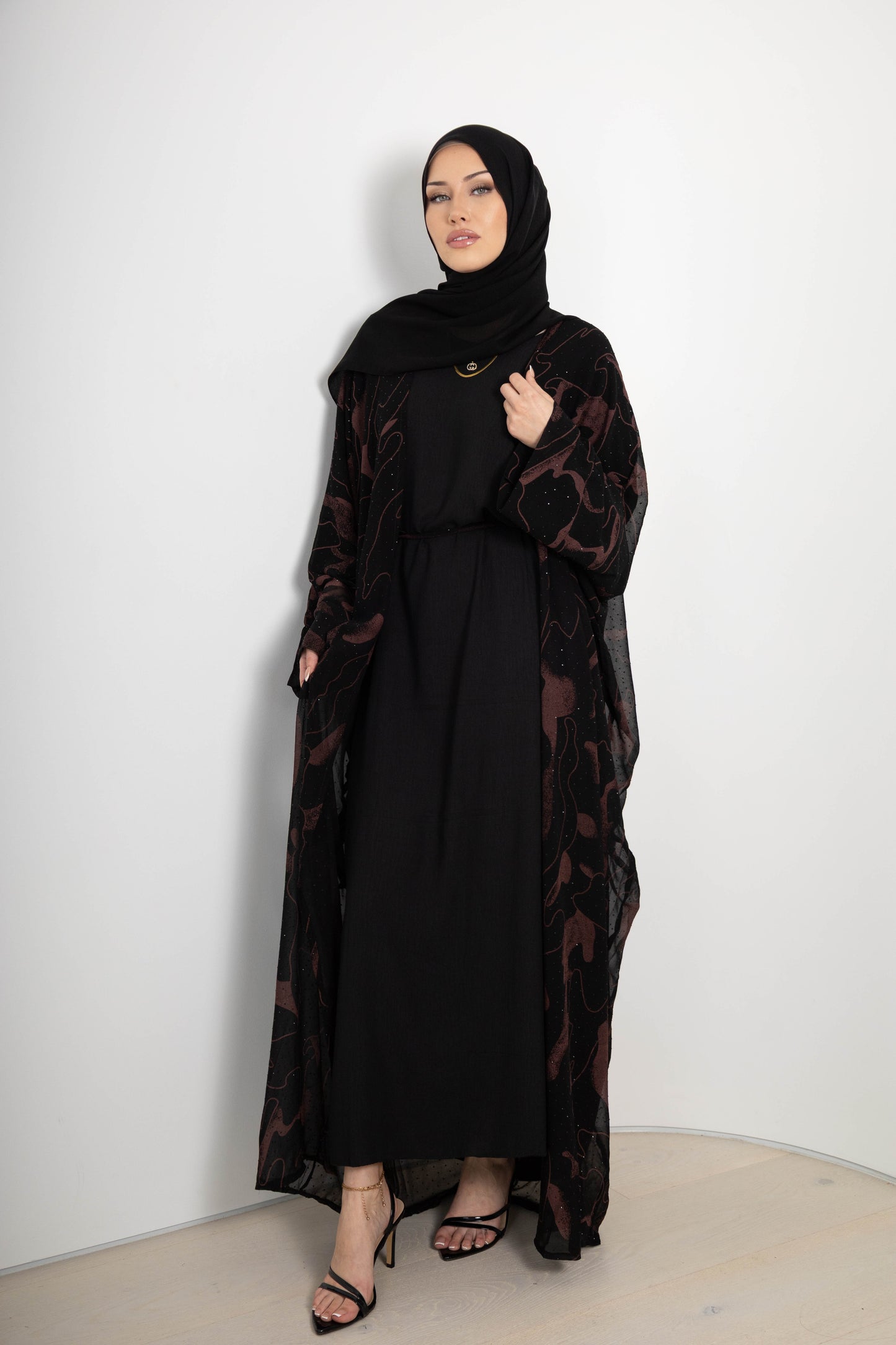 Zahra Abaya – 4-Piece Set