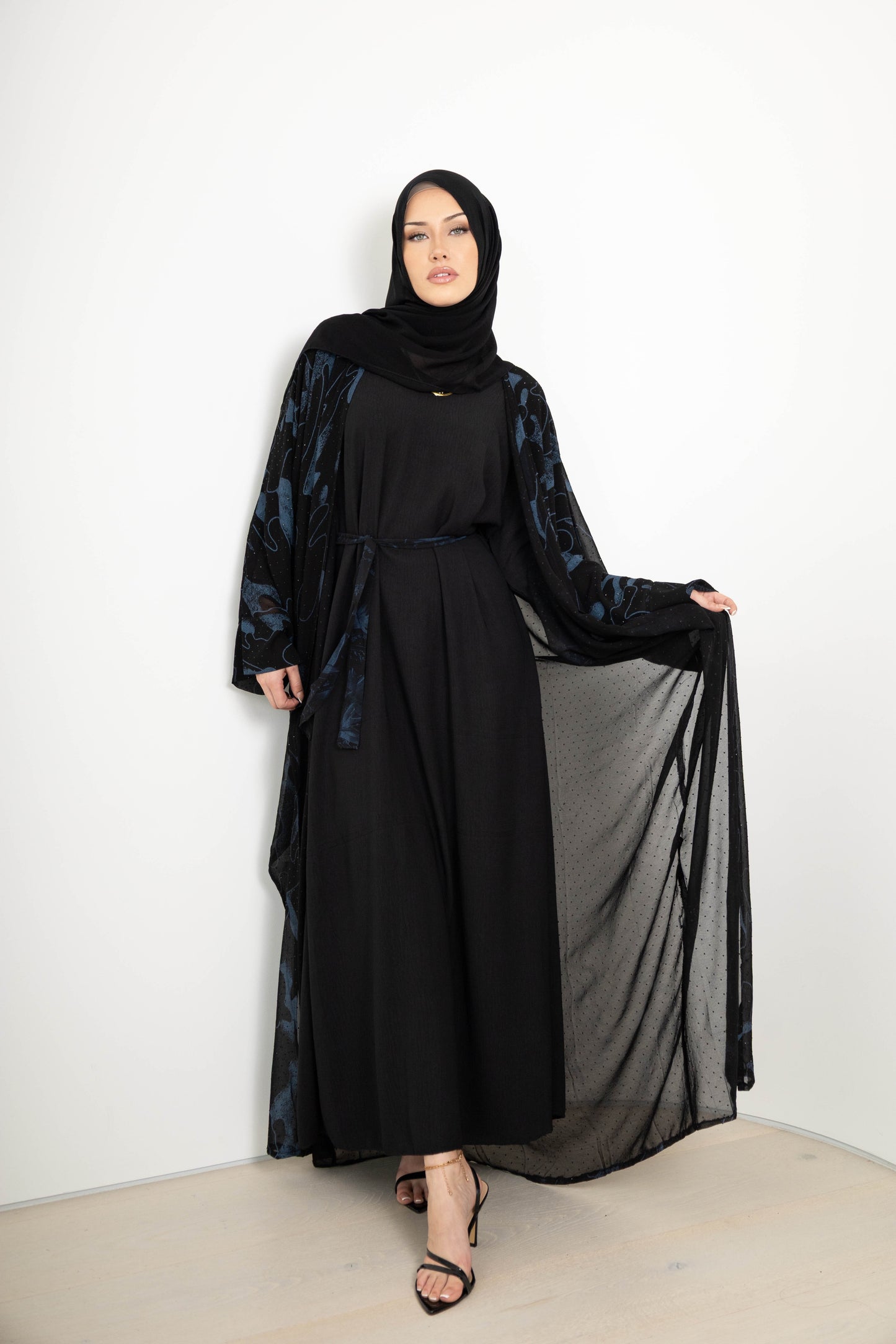 Zahra Abaya – 4-Piece Set