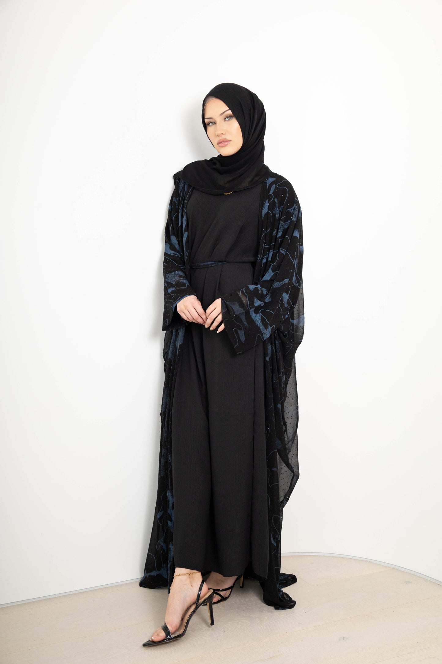 Zahra Abaya – 4-Piece Set