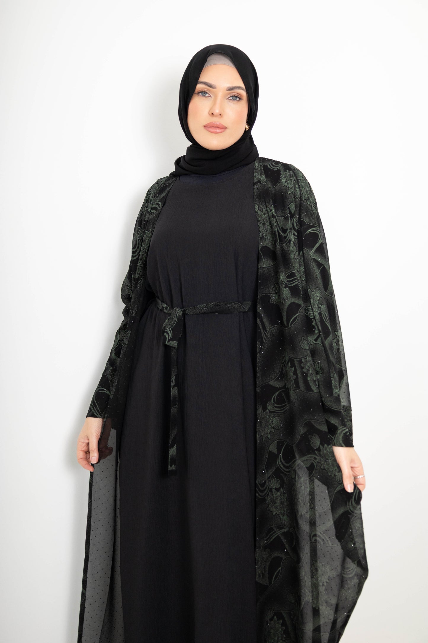 Zahra Abaya – 4-Piece Set