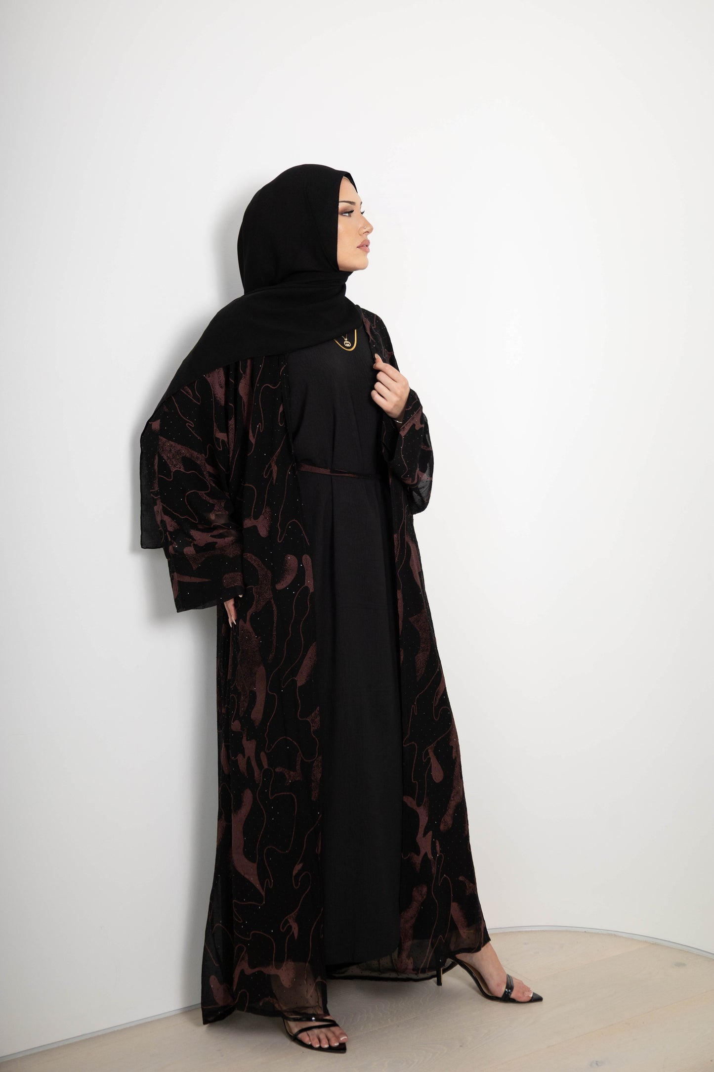 Zahra Abaya – 4-Piece Set