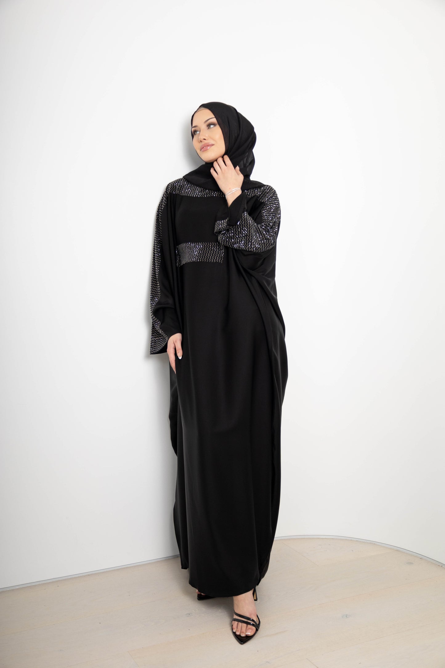 Sahar Batwing Abaya – 2-Piece Set