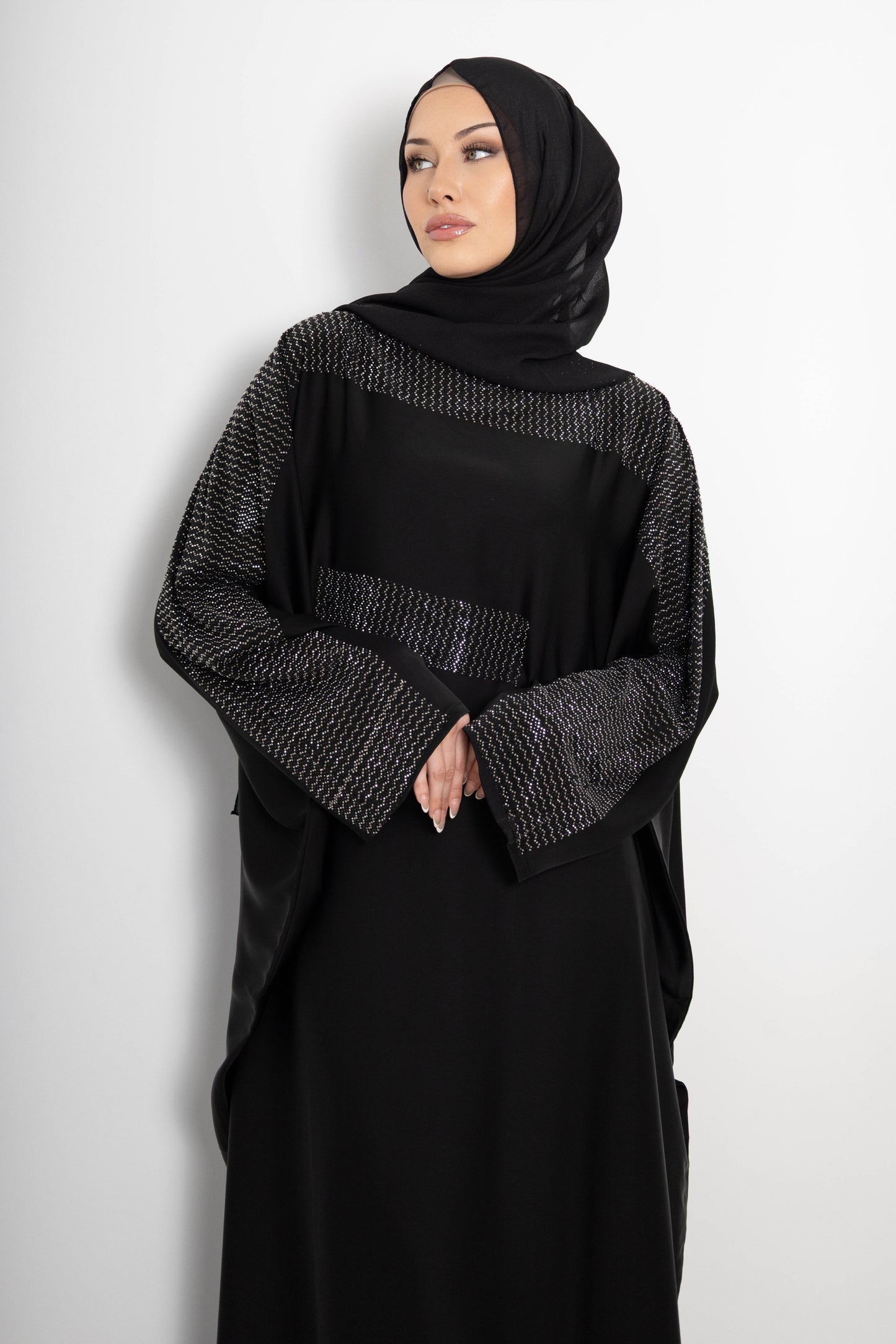 Sahar Batwing Abaya – 2-Piece Set