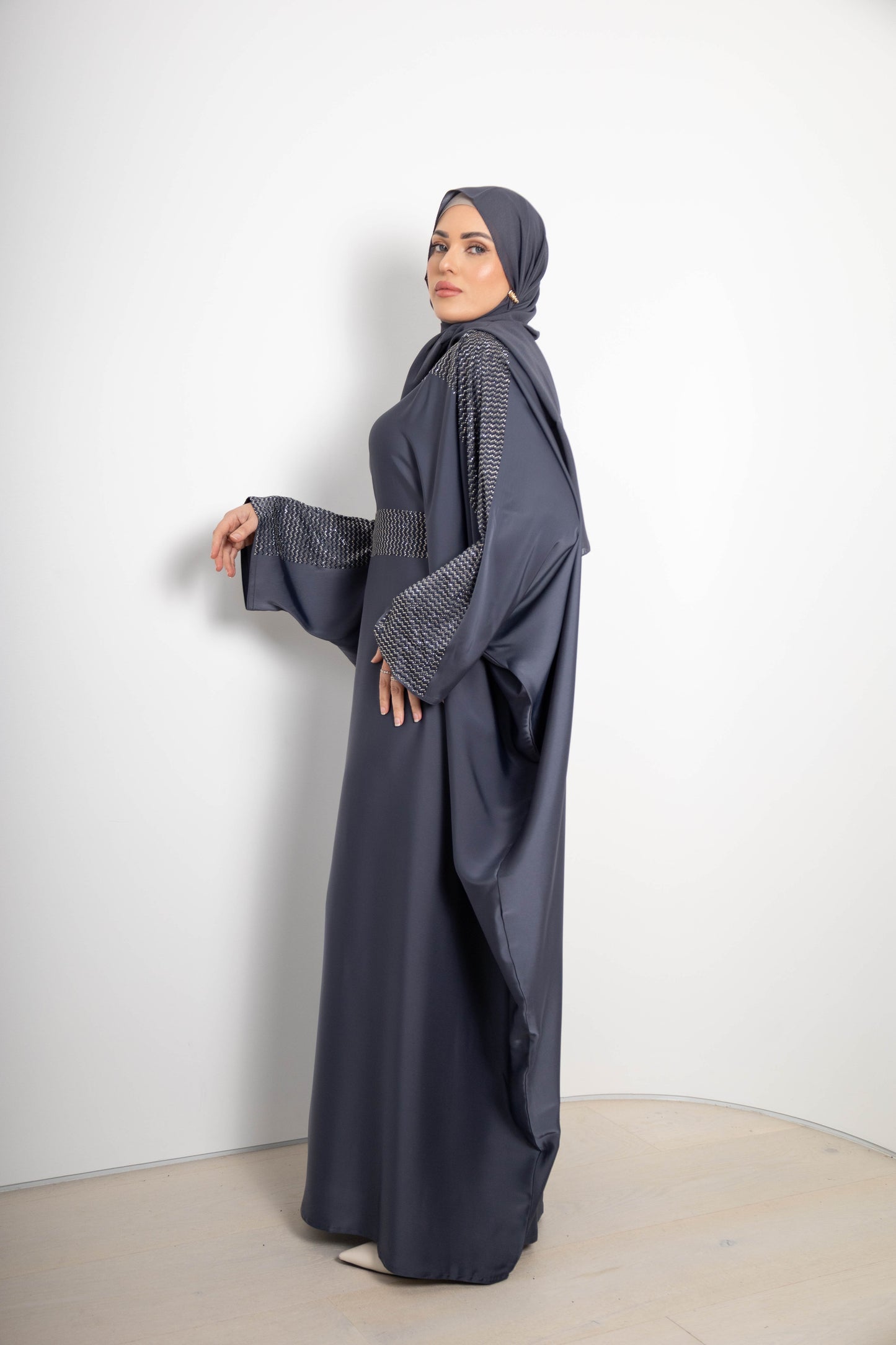 Sahar Batwing Abaya – 2-Piece Set