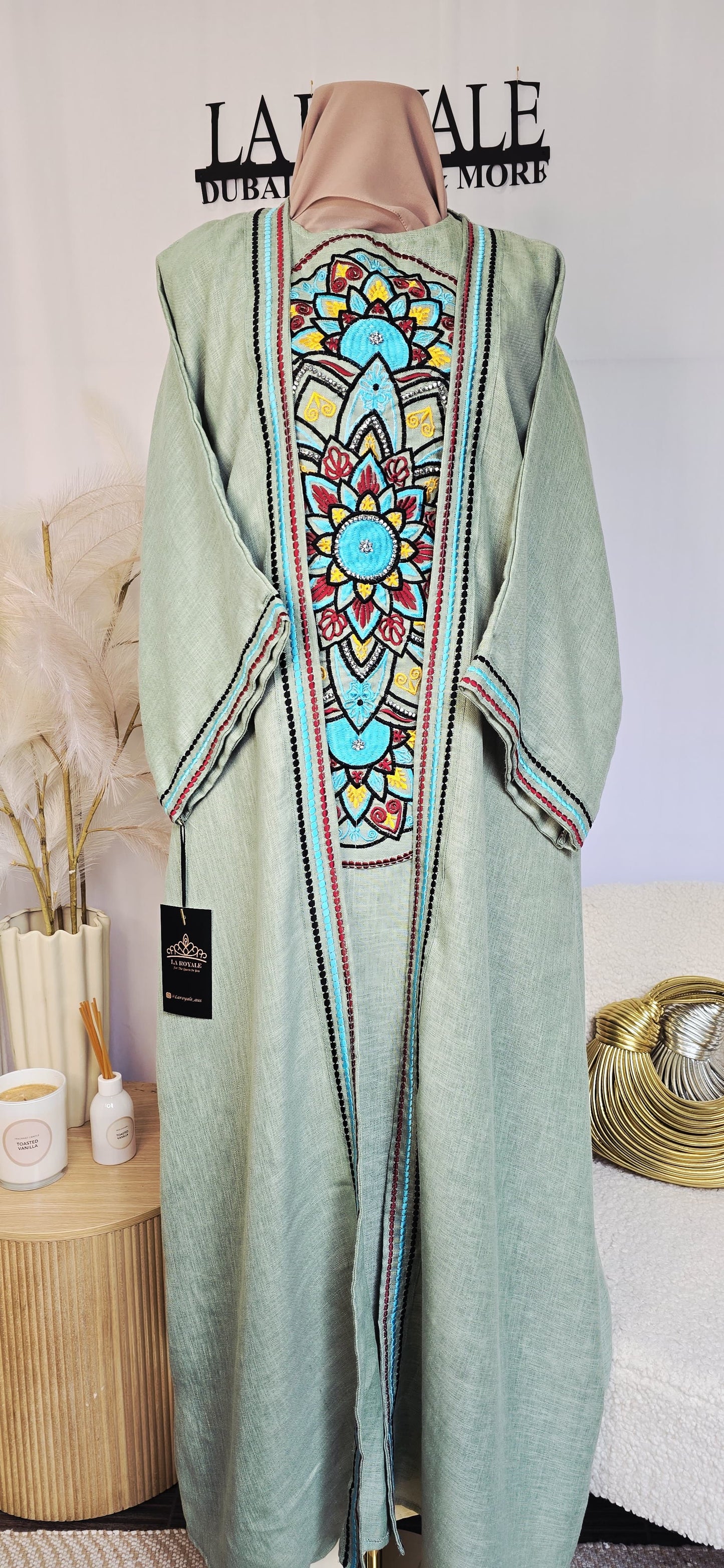 Naheda Abaya – 2-Piece Set