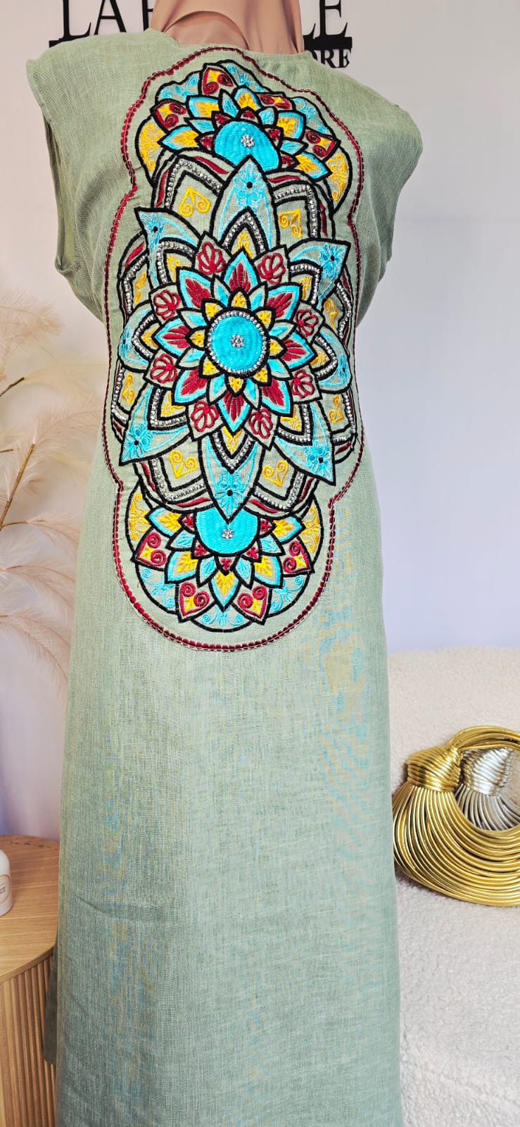 Naheda Abaya – 2-Piece Set