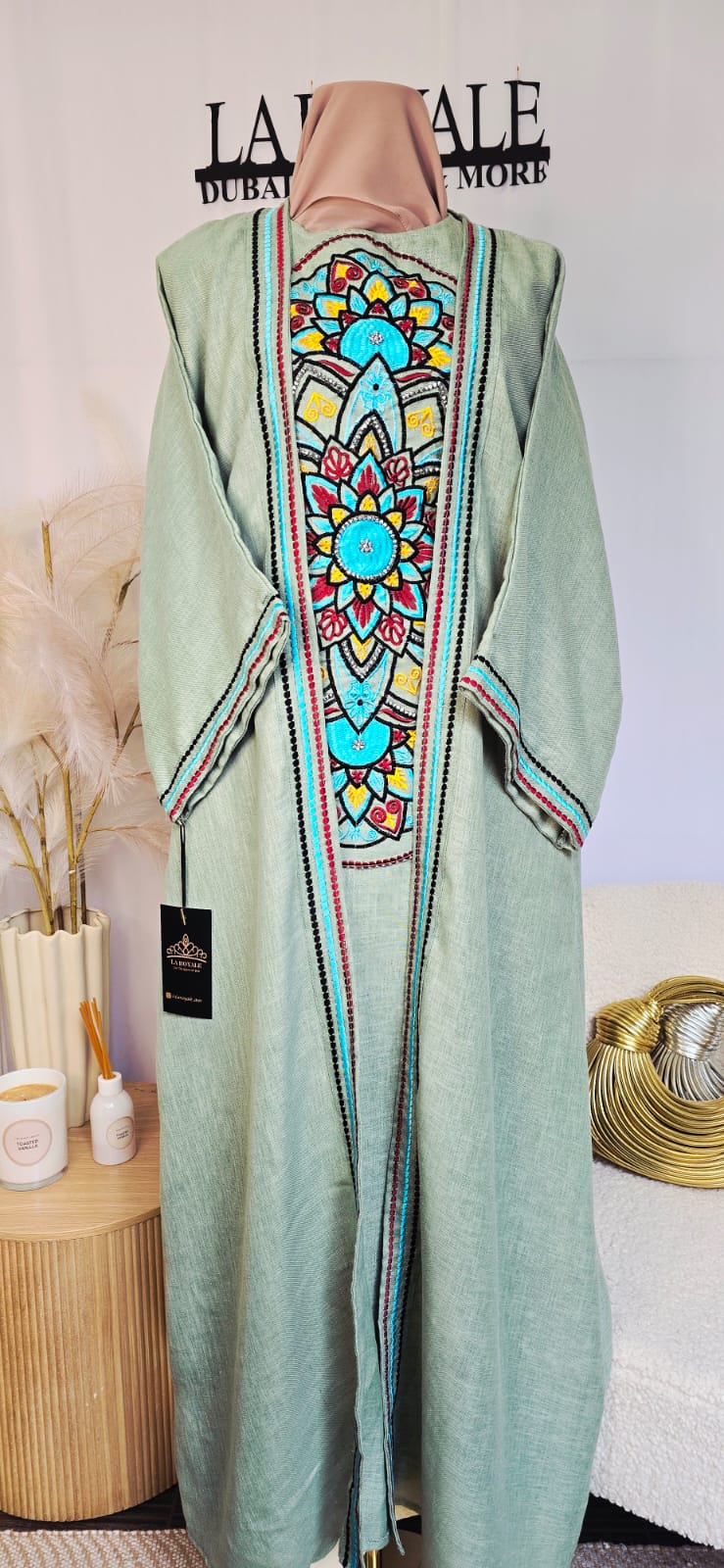 Naheda Abaya – 2-Piece Set