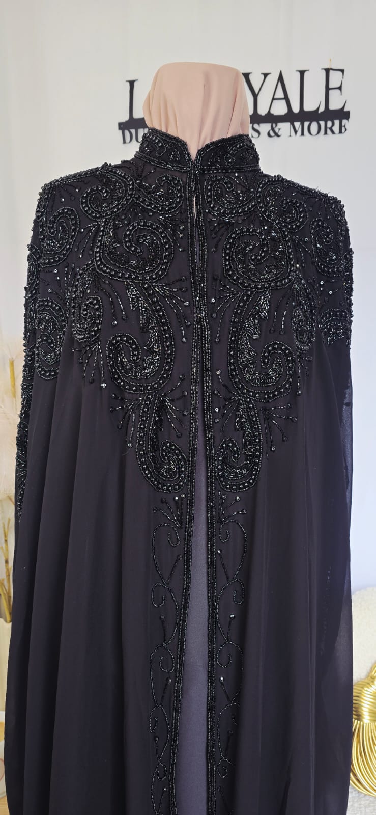 Taj Beaded Cape Set