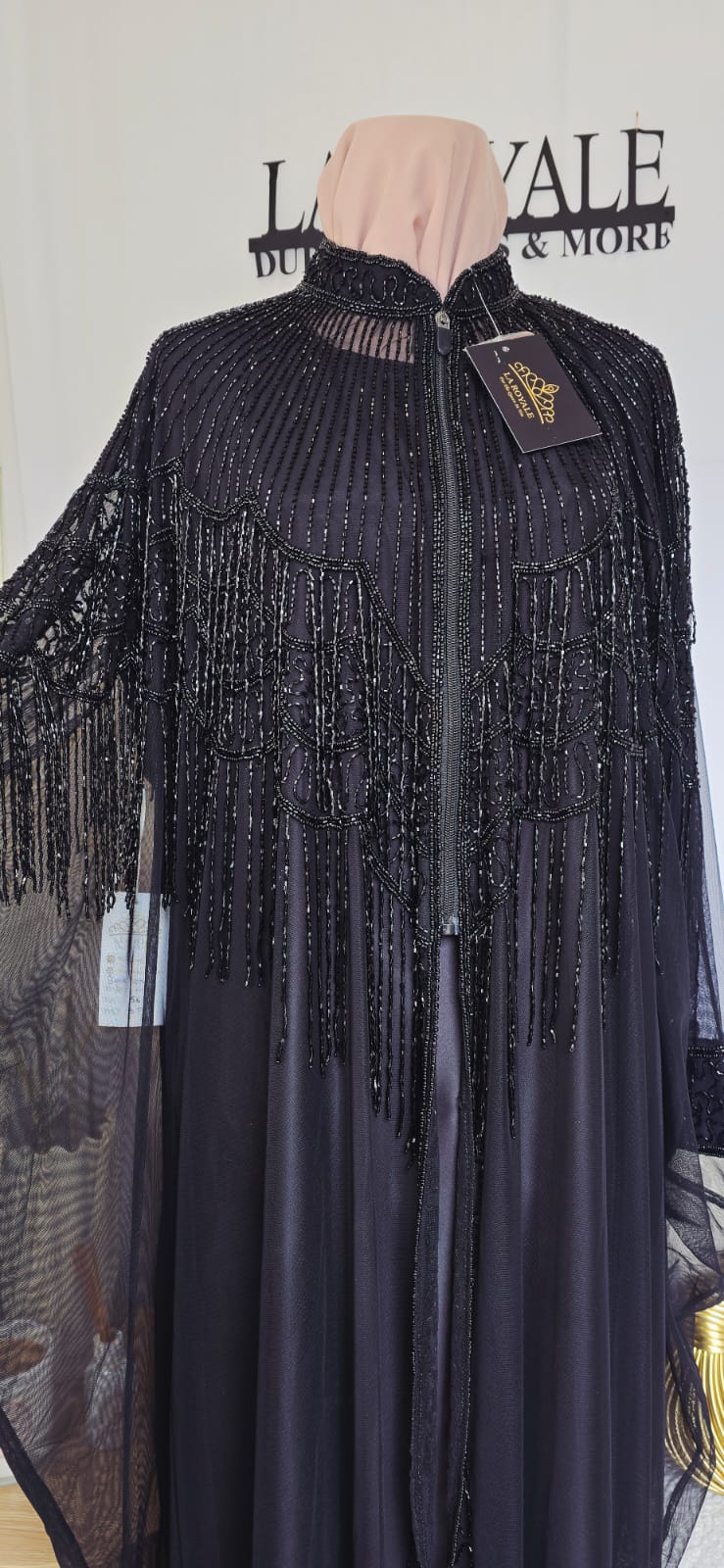 Gatsby Chiffon Cape