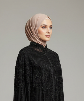 Gatsby Chiffon Cape