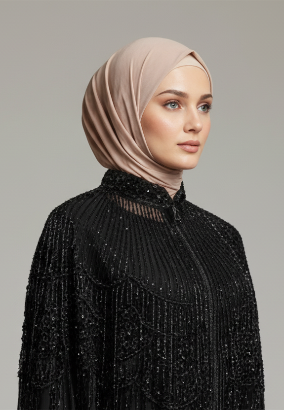 Gatsby Chiffon Cape