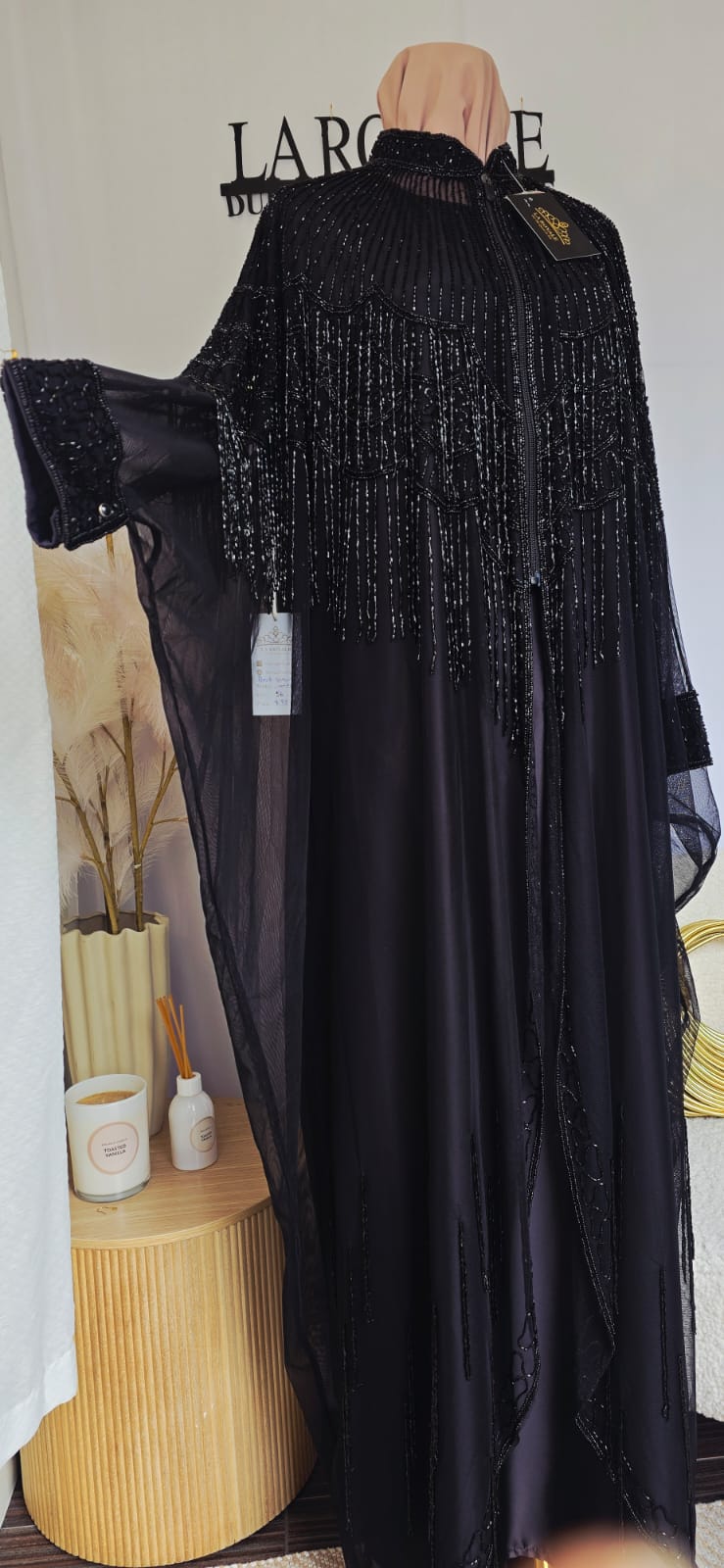 Gatsby Chiffon Cape