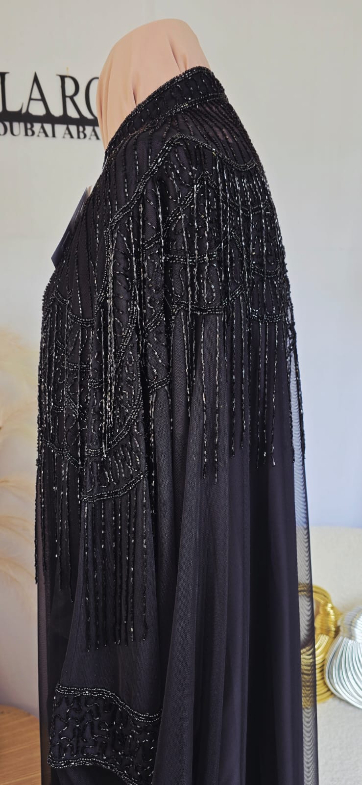 Gatsby Chiffon Cape