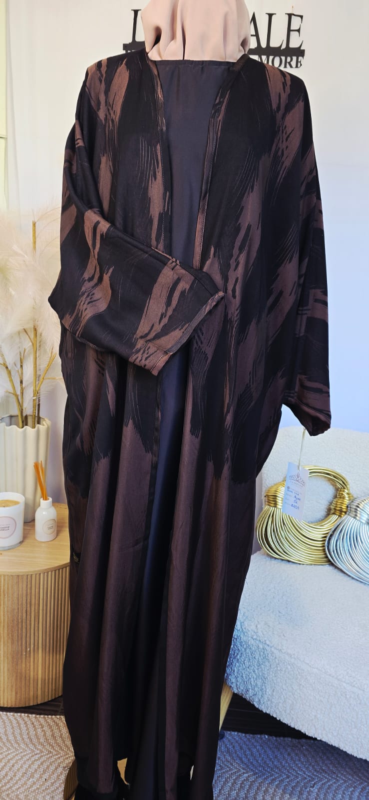 Ayah Double-Sided Abaya – 3-Piece Set