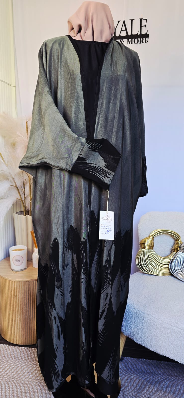 Ayah Double-Sided Abaya – 3-Piece Set