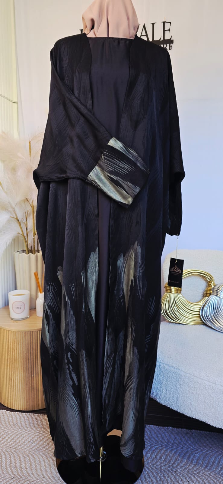 Ayah Double-Sided Abaya – 3-Piece Set