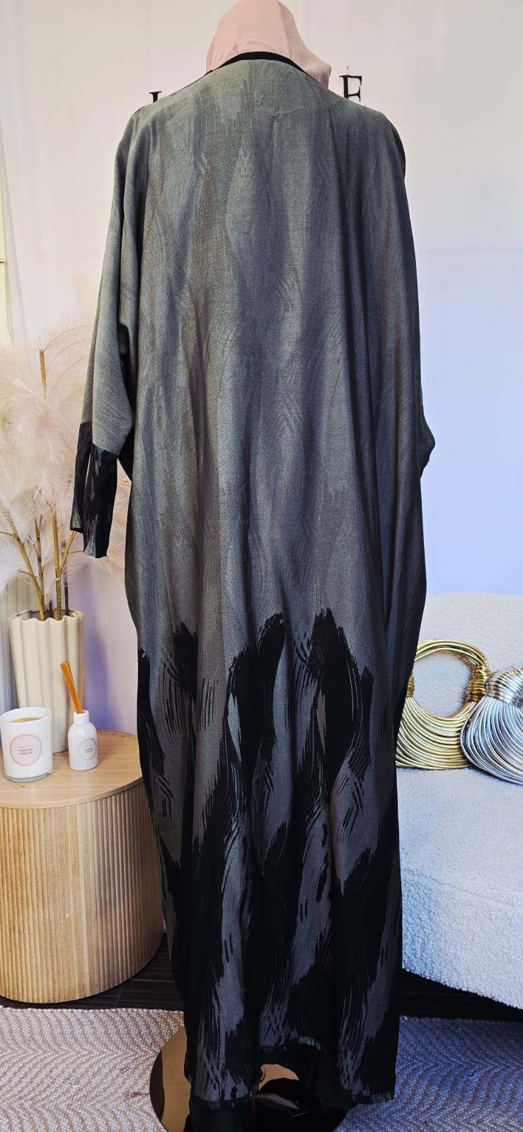 Ayah Double-Sided Abaya – 3-Piece Set