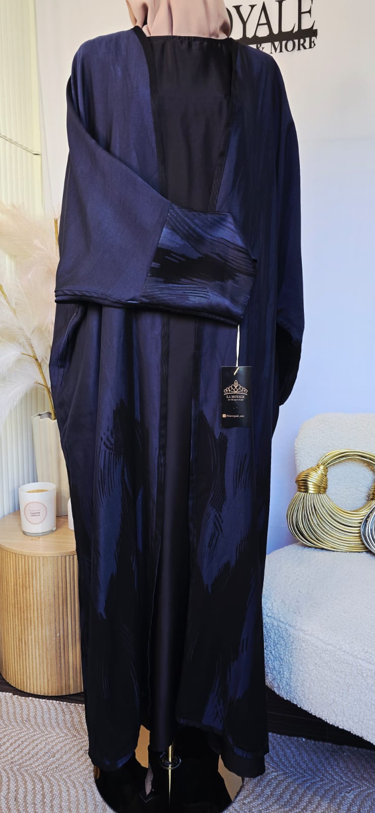 Ayah Double-Sided Abaya – 3-Piece Set