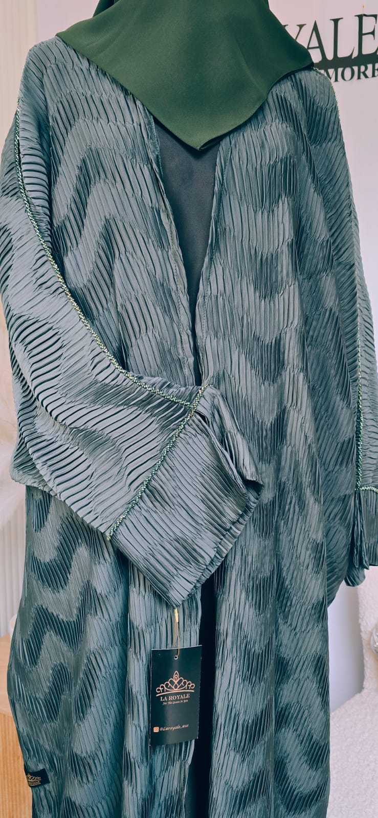 Crush Abaya – 2-Piece Set