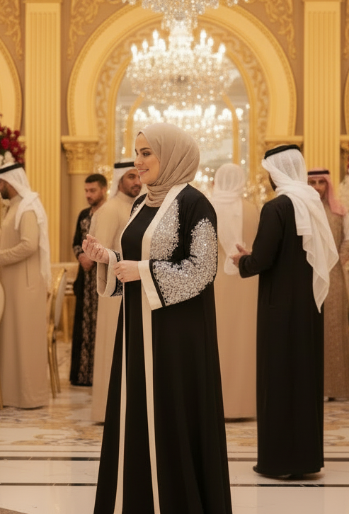 WASL BARAK 3pc Abaya