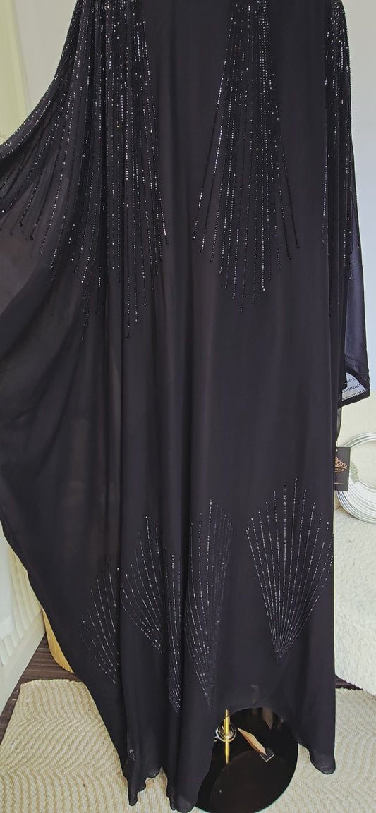 Fan Chiffon Cape - 2 pc