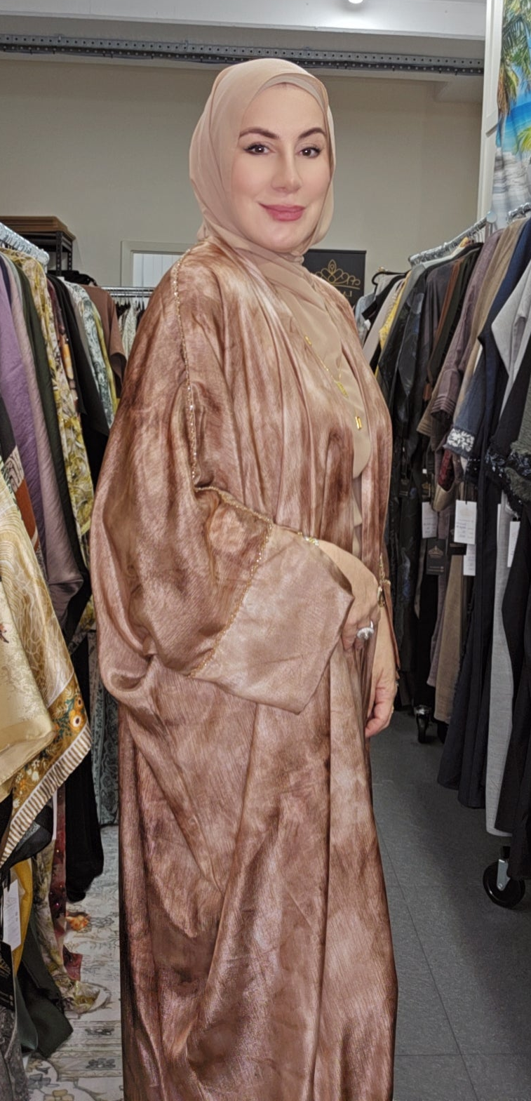 AMWAJ 3PC ABAYA