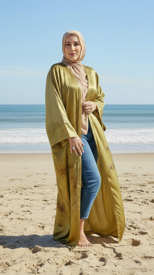 AMWAJ 3PC ABAYA