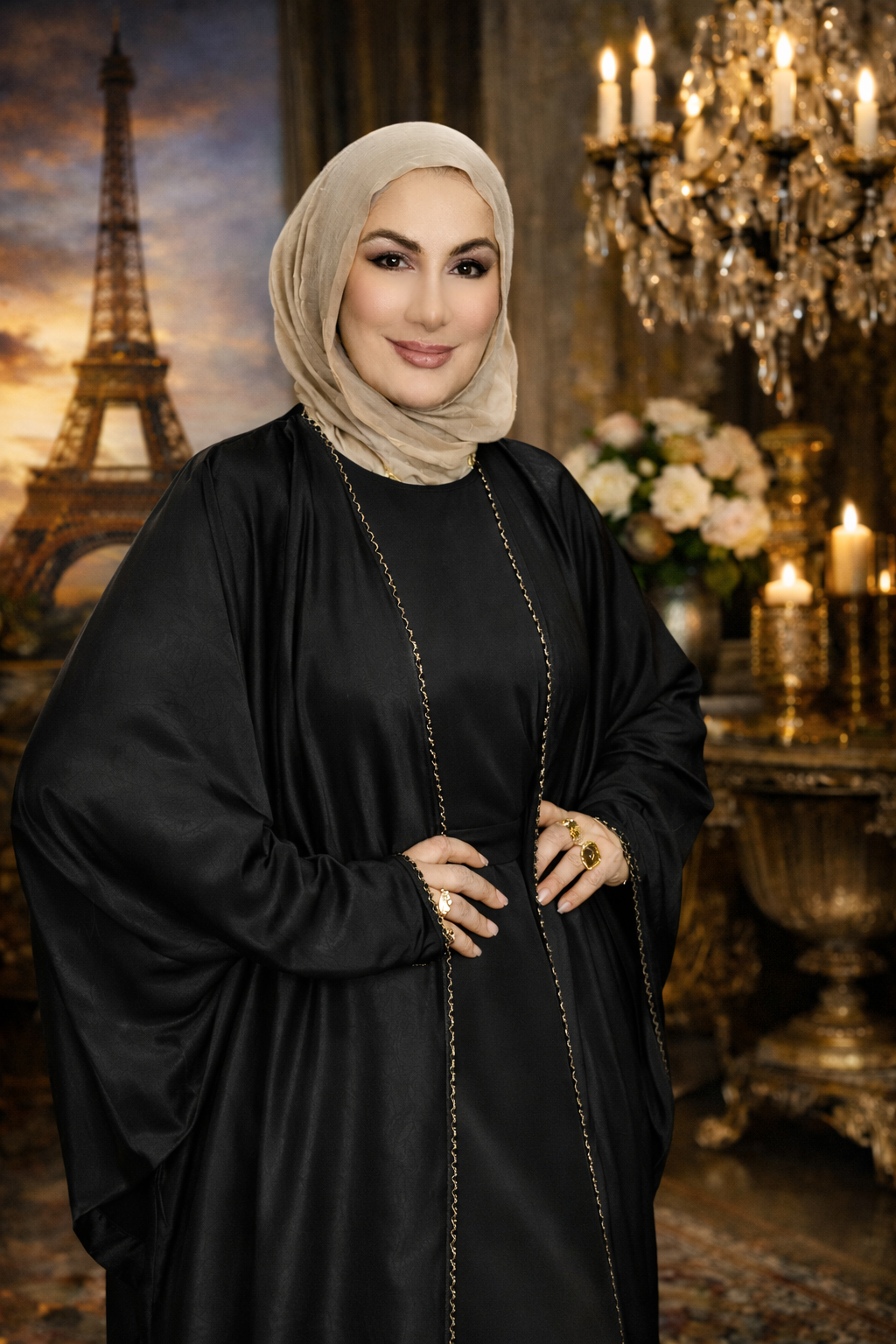 MOOD 4 Pc Abaya Set