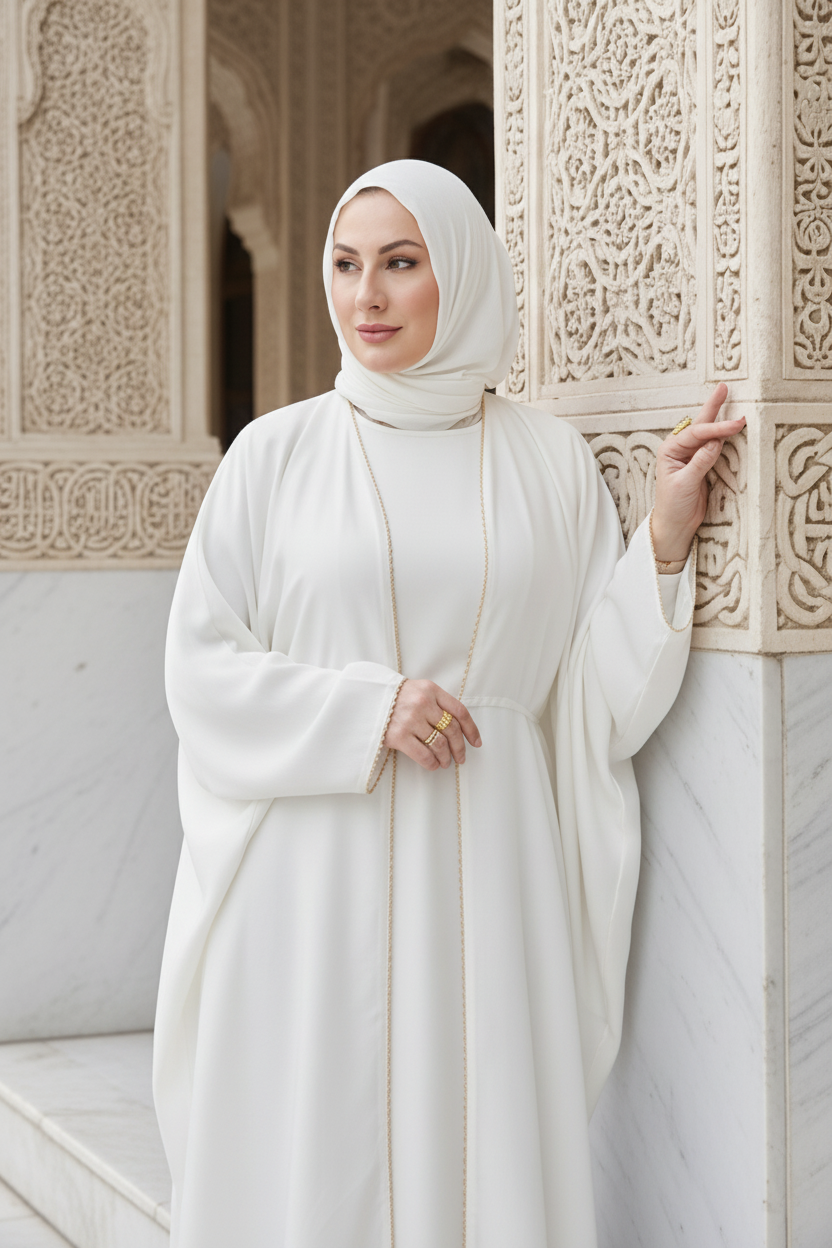 MOOD 4 Pc Abaya Set