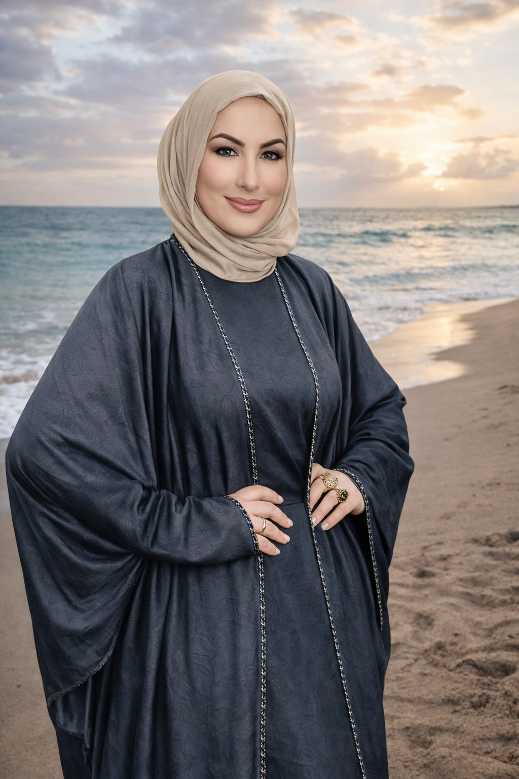 MOOD 4 Pc Abaya Set