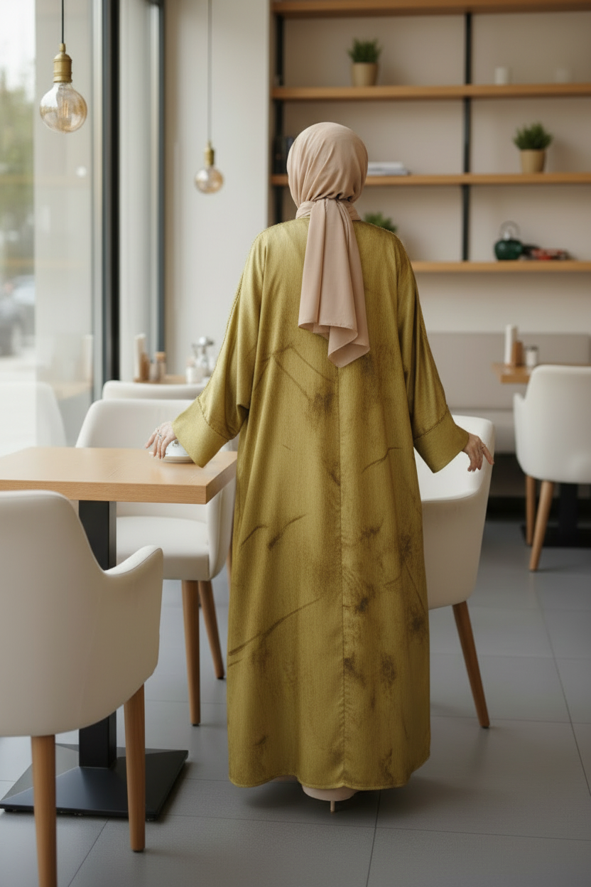AMWAJ 3PC ABAYA