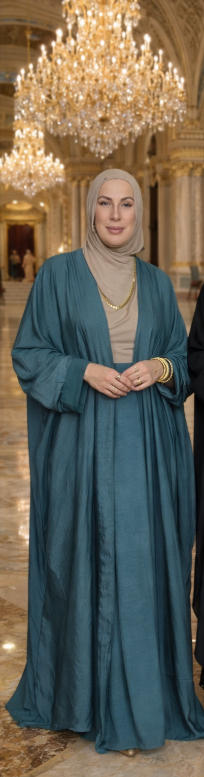 JAYDA SATEEN 3PC SKIRT SET