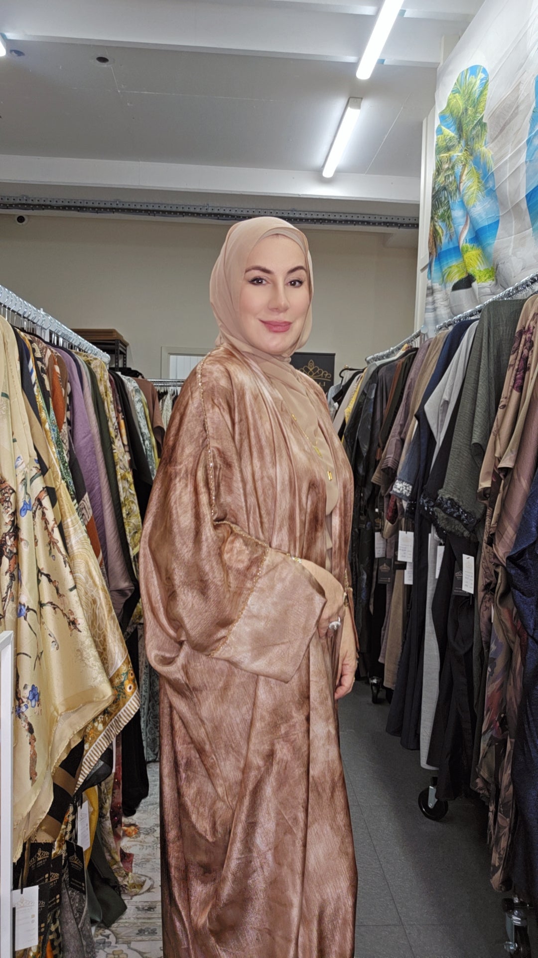 AMWAJ 3PC ABAYA