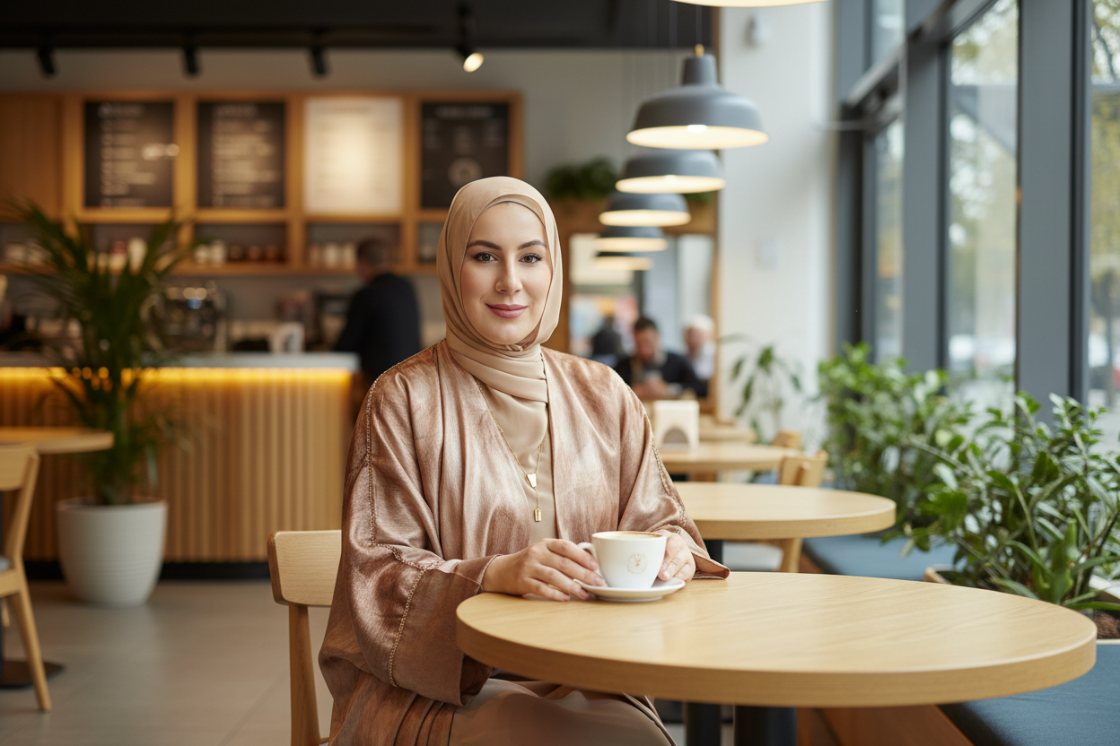 AMWAJ 3PC ABAYA
