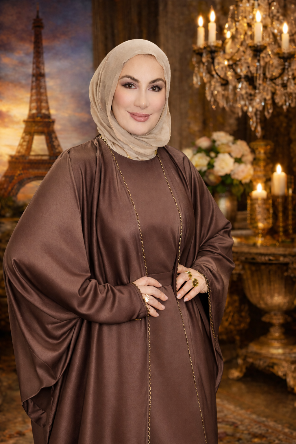 MOOD 4 Pc Abaya Set