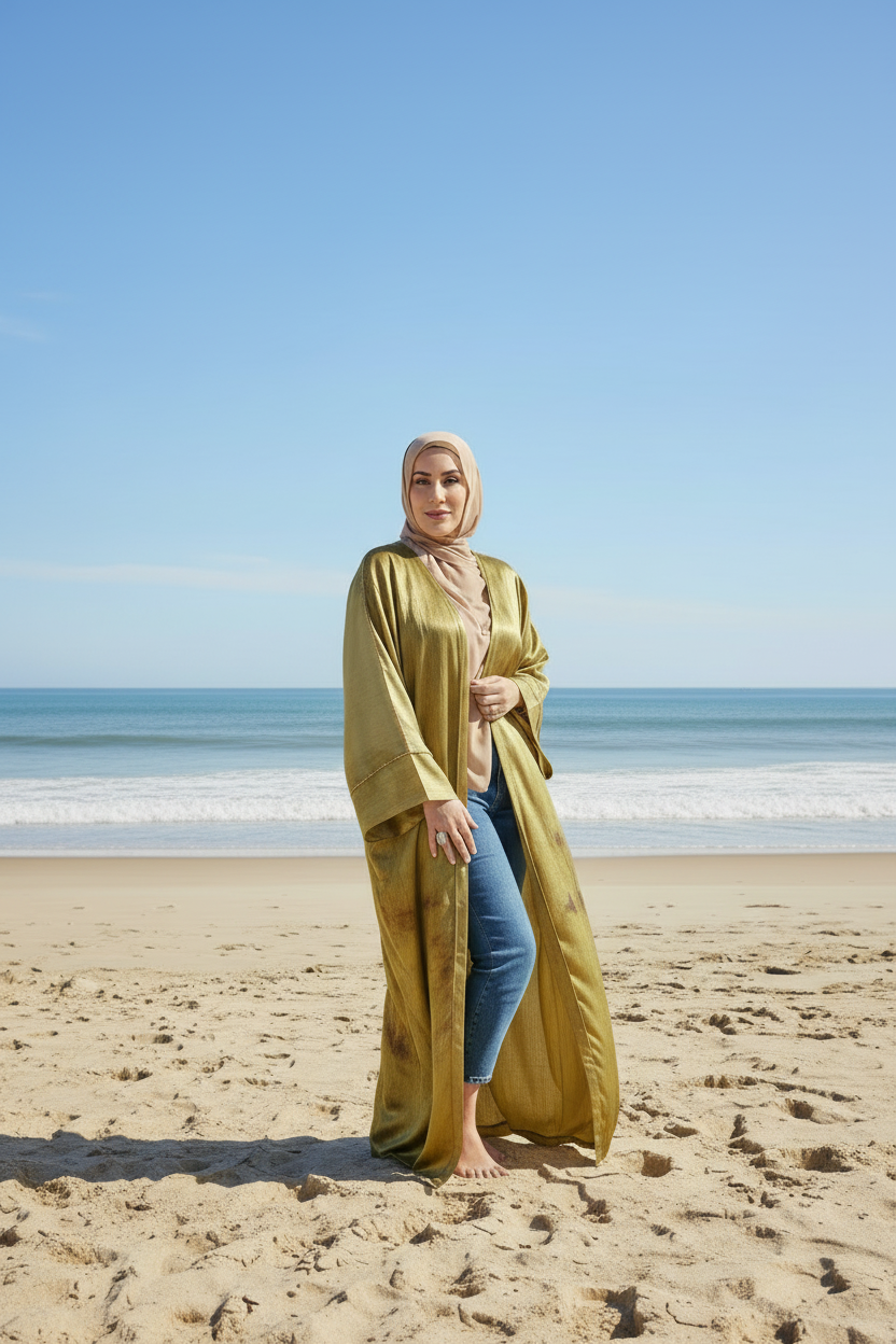 AMWAJ 3PC ABAYA